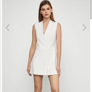 BCBG MAXAZRIA White Blazer Mini Dress